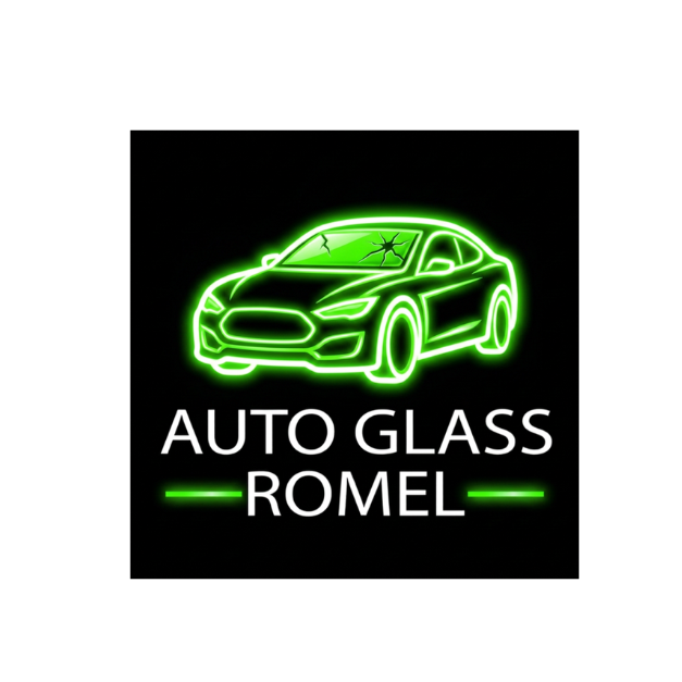 Auto Glass Romel logo
